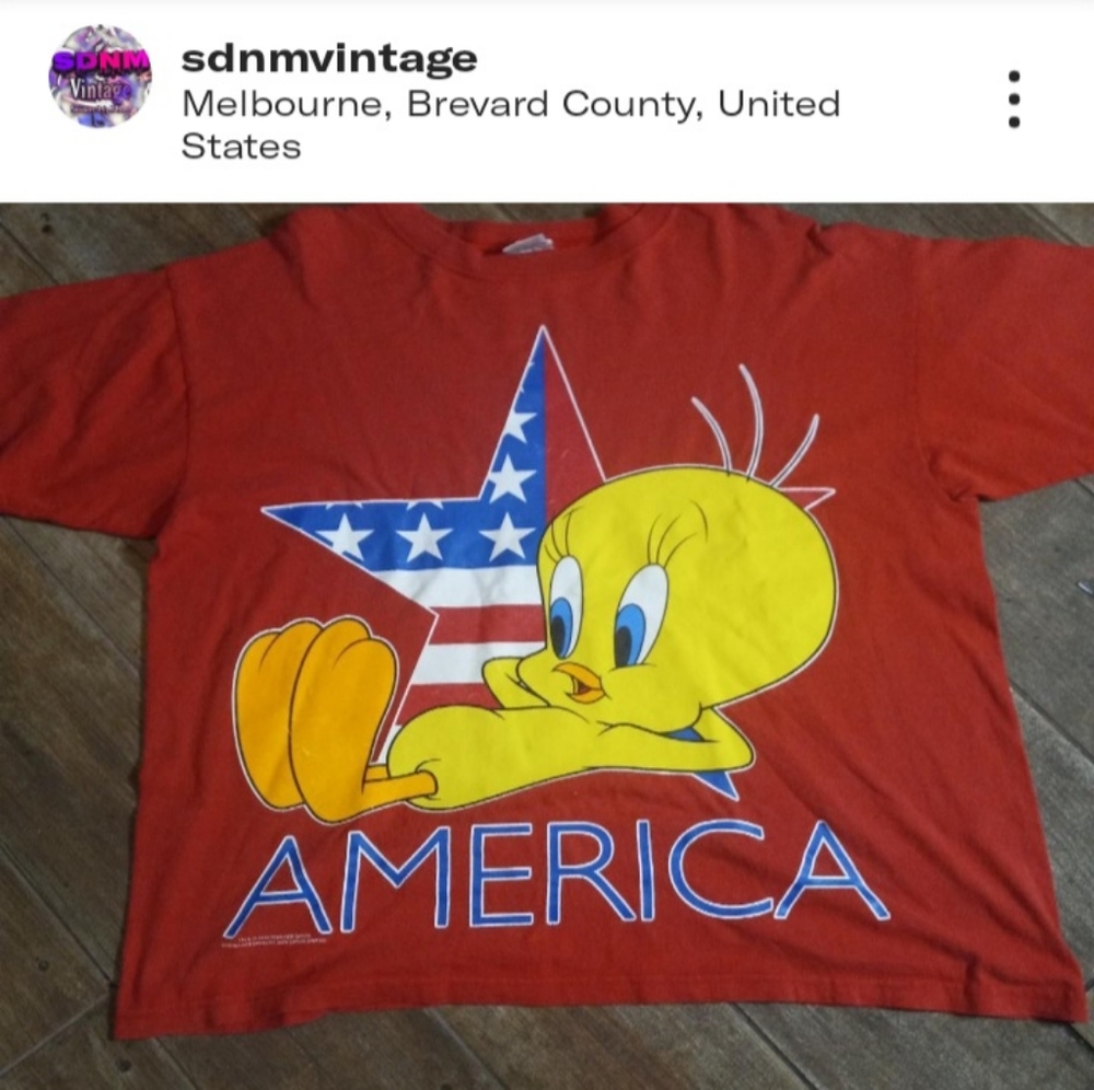 Tweety Bird Loony Toons tee